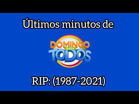 Últimos minutos de Domingo Para Todos (26/12/2021)