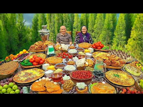 Village Recipes: Creating A Big Spread for A Traditional Azerbaijani Breakfast!