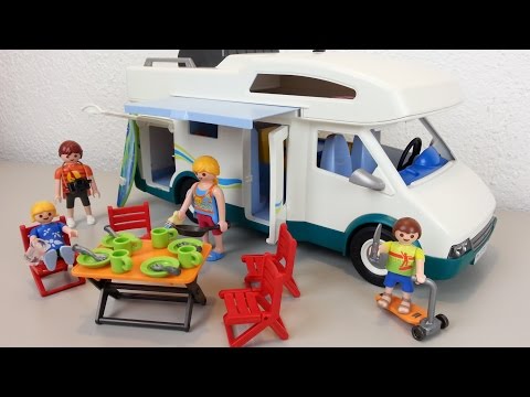 Playmobil Family Motorhome 6671 unpacking seratus1 Aquapark Camping