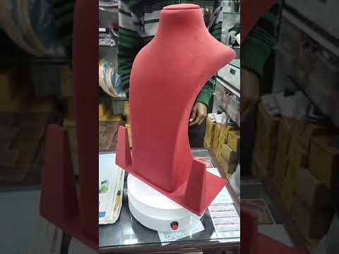 Hdpe white har display stand, outer material: lenin