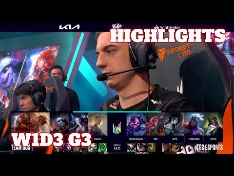 BDS vs G2 - Highlights | Week 1 Day 3 LEC Summer 2024 | Team BDS vs G2 Esports W1D3