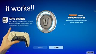 how to get free vbucks.. (NOT PATCHED)