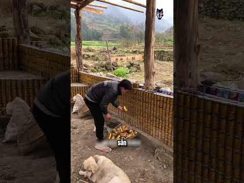 Nghệ Thuật Xây Tường Độc Đáo Từ Vỏ Lon Nước Giải Khát!