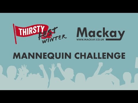 Mannequin Challenge ThirstyFest at Mackays of Cambridge mannequin-man performming as a Living Mannequin: for Mackays on 09/12/2016