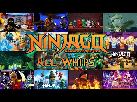 All Whips (+ Crystalized)  - LEGO Ninjago