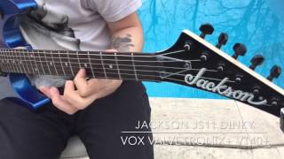 Video thumbnail for Jackson JS11 Dinky - Elektro Gitar - Metallic Blue (Bi Kuple) by MyDukkan