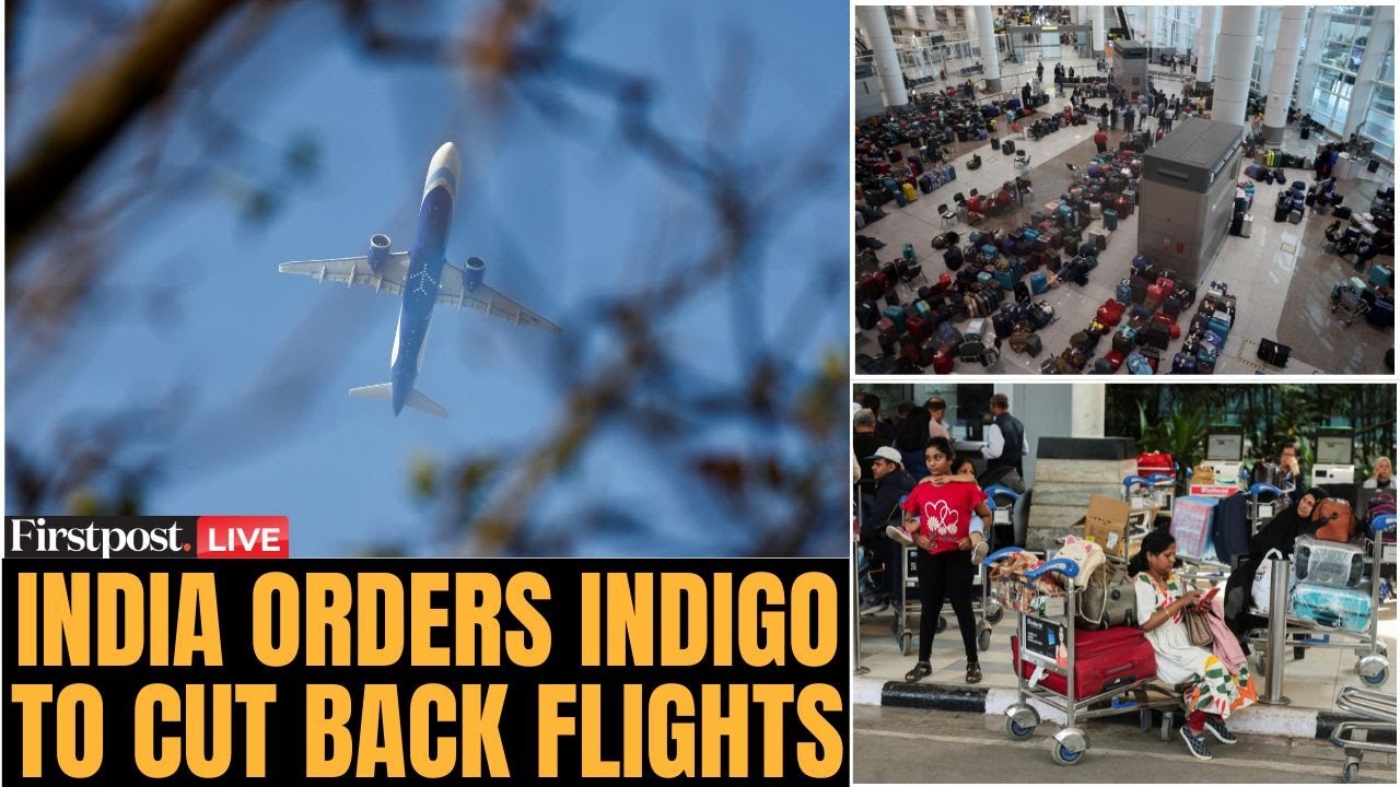 IndiGo Crisis LIVE Updates: Centre Asks Airline to Cut 5% Flights | IndiGo Flight Delay