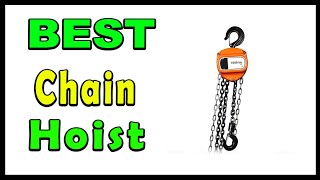 TOP 5 Best Chain Hoist 2025