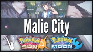 Pokémon Sun & Moon: Malie City - Jazz Cover || insaneintherainmusic