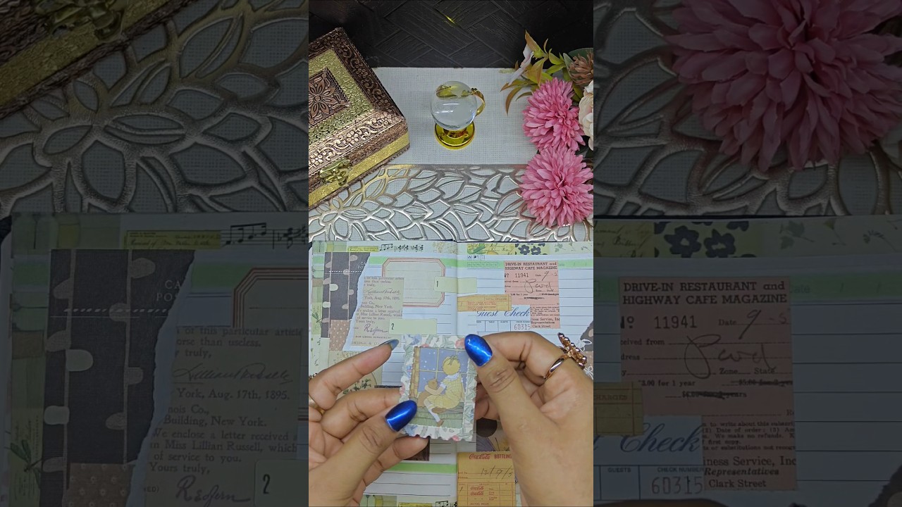 ASMR Sweet dreams journal spread🌙💚✨#asmr #dream  #journal #stationery #haul #fyp #cute #scrapbooking