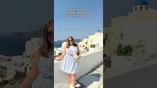 Santorini Port Day on a Disney Mediterranean Cruise 🇬🇷 #disneycruise #mediterraneancruise #vlog