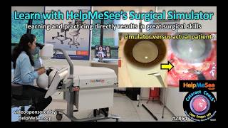 CataractCoach™ 2864: Learn with HelpMeSee's Surgical Simulator
