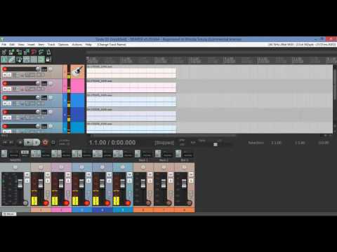 Reaper - Vídeo aula 03: criando projeto e habilitando para gravação