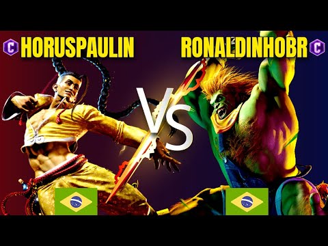 SF6 🔥 HorusPaulin (Jamie) vs RonaldinhoBR (Blanka) 🔥 High Level Gameplay 🔥 Street Fighter 6