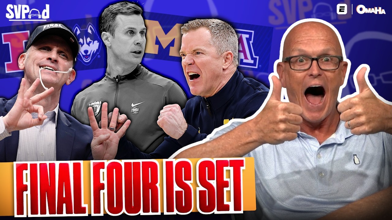 SVP REACTS to UConn's 'ALL-TIME' Win Over Duke + Final Four Predictions 🏀 | SVPod