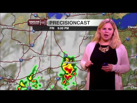 NewsLink Indiana Weather Kalie Pluchel - August 25, 2016