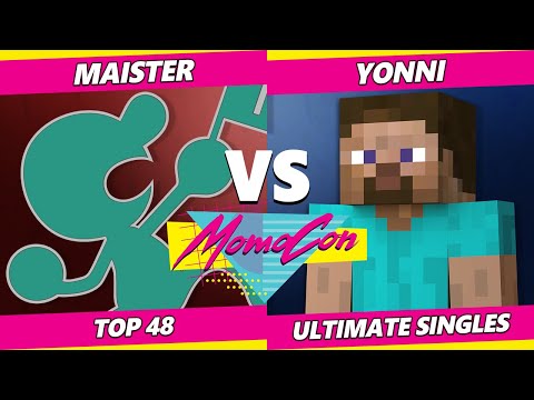 MomoCon 2022 Top 48 - Maister (Game & Watch) Vs. Yonni (Steve) SSBU Ultimate Tournament