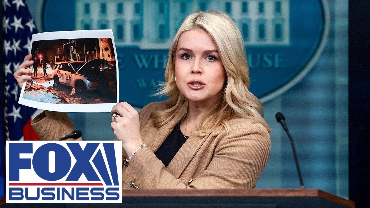 'SHAME ON YOU': Leavitt EXPLODES on left-wing 'HACK' posing as a journalist