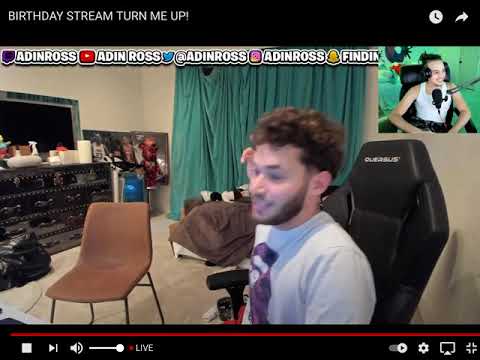 Dasgasdom3 reactions to adinross and zias problem 😬😱