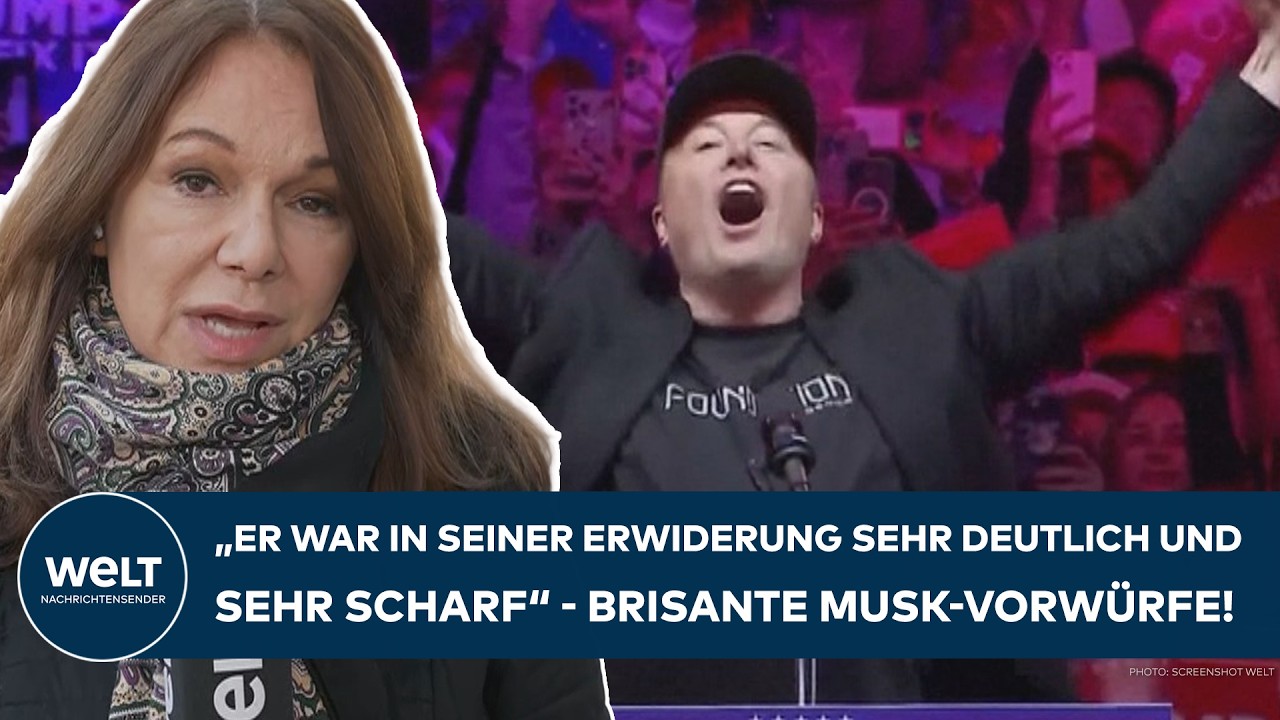 UKRAINE-KRIEG: "Er war in seiner Erwiderung sehr deutlich und sehr scharf" - Brisante Musk-Vorwürfe!