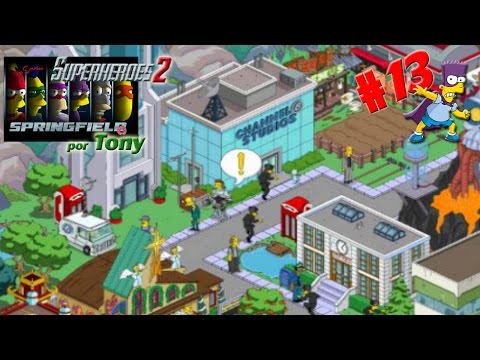 Los Simpson Springfield, Superhéroes 2 "Cap. 13 - Las misiones de Serpiente ciborg" Tony