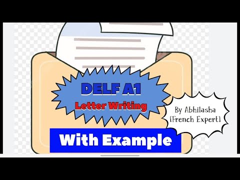 How to write a letter in French | DELF A1 Practice
