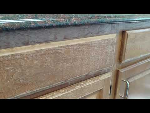 Repairing the Finish on Kitchen Cabinets