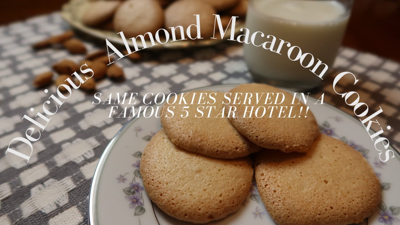 Almond Macaroon cookies