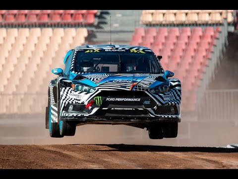 Ford Focus RS RX Andreas Bakkerud Barcelona