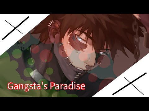 Nightcore → Gangsta's Paradise //We Rabbitz Feat. Chris Commisso  // (lyrics)