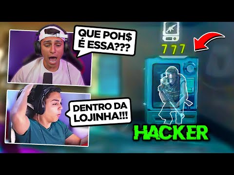 HACKER DA LOJINHA SURPREENDE FREITAS E NOBRU!!! - free fire