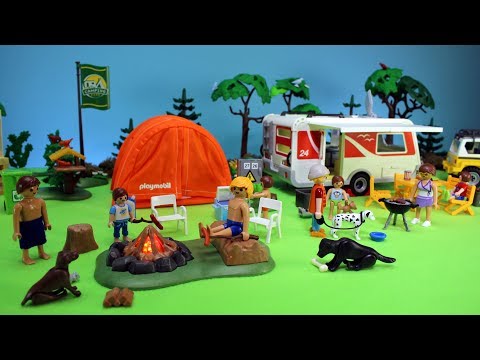 Playmobil Summer Fun Camping Caravan Building Set - Build and Review!