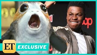 EXCLUSIVE: 'Star Wars' Actor John Boyega on Porgs: 'They're Rodents, But They're Great'
