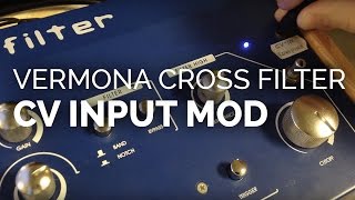 Vermona Cross Filter CV input mod (like sherman). contact me4modding yours!