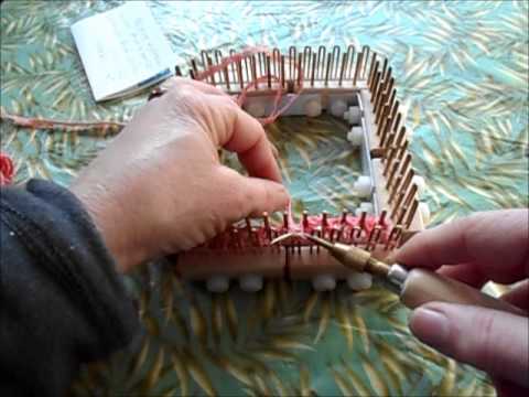 Kiss textured wash cloth knit along