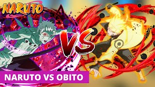 Naruto MUGEN Battle Climax - Naruto Rikudou vs Obito Rikudou | Gameplay PC em PT-BR