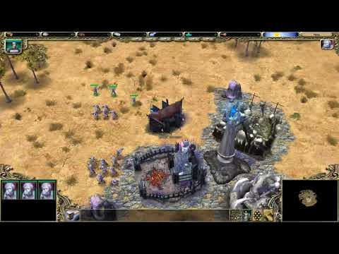 Spellforce Free Game Mode Episode 13 - Coop RTS 08 Dark, Orcs and Dark Elves (Light Ranger)