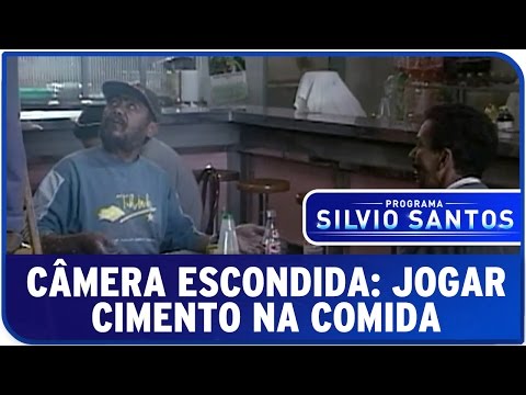 Câmera Escondida: Jogar Cimento na Comida