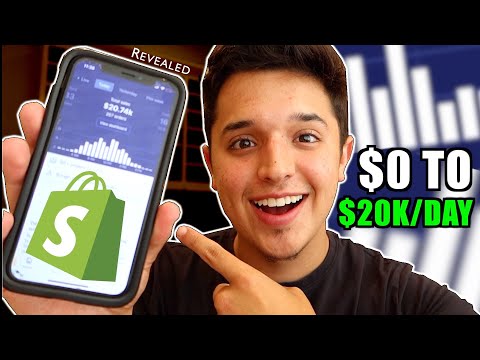 $20,000 A Day From $0 - Shopify Dropshipping Challenge