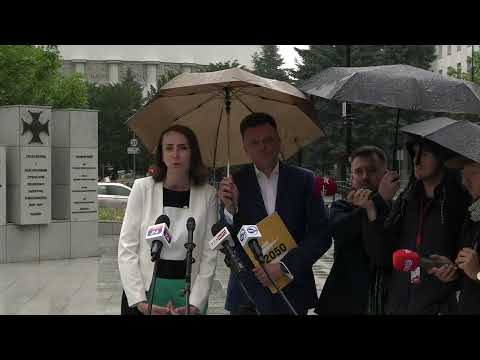 Konferencja prasowa Szymona Hołowni i ekspertów strategii 2050