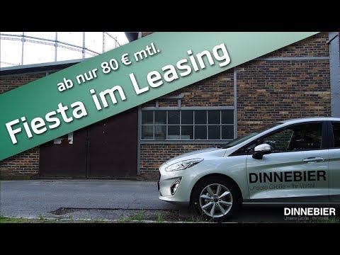 Nur 80 € monatlich - der neue Ford Fiesta Cool & Connect