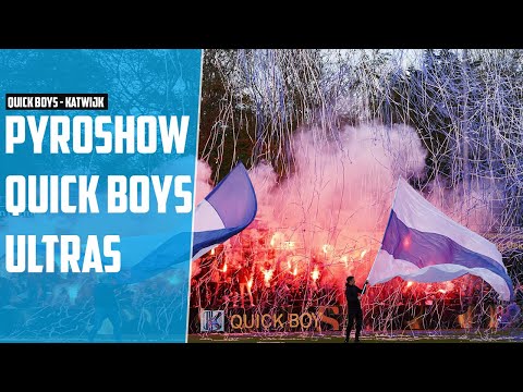 Quick boys vs Katwijk 2-2! Insane pyroshows, and tifo display’s! MUST SEE!