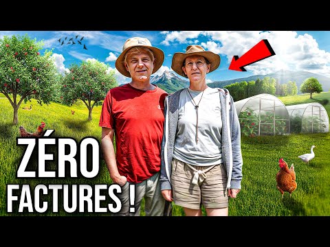This couple has created a 100% AUTONOMOUS farm! (Walipini greenhouse, permaculture...)