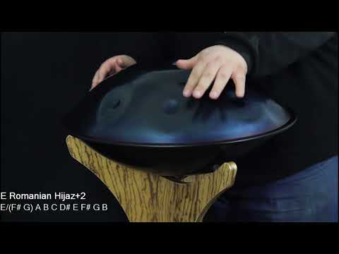 Isthmus Instruments - E Romanian Hijaz 11 Handpan