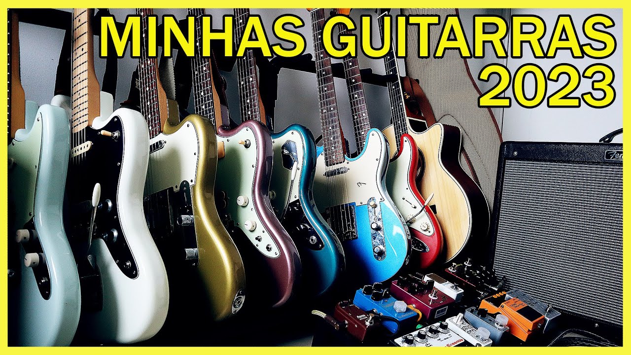 Minha Coleção de Guitarras em 2023 | Marcelo Durham | #guitarras #mfilesband