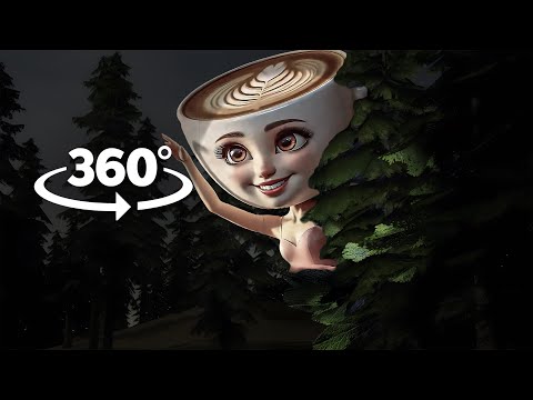 Ballerina Cappucina Horror - Forest - 360° Video VR