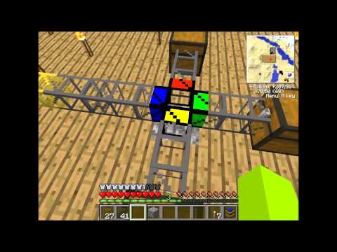 minecraft tekkit tutorial - How to make and use Distribution pipes