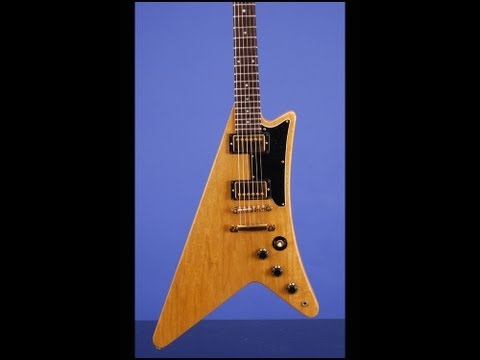 Celebrating 30 Million views! 1982 Gibson Moderne Heritage Korina