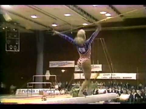 Brandy Johnson - 1989 Cottbus International EF - Balance Beam