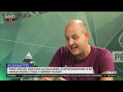 Panyi: Nem csak az iskolákba, a hétköznapokba is be akarja hozni a Tisza a gender világát - HírTV
